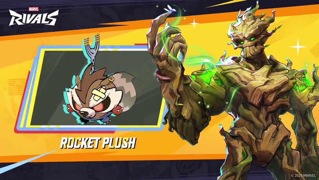 Rocket Plush Accessory for Groot