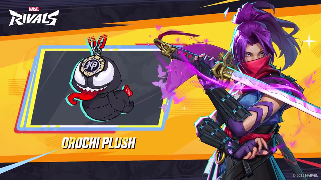 Orochi Plush Accessory for Psylocke