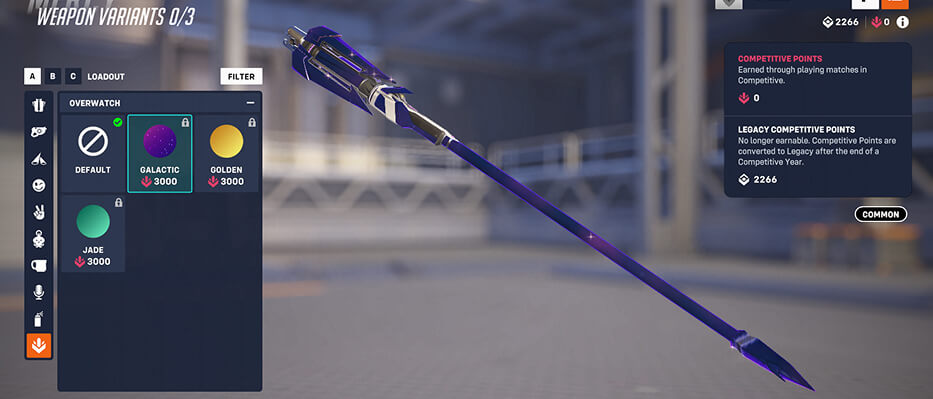 Overwatch 2 Weapon Variants For Competitive Points
